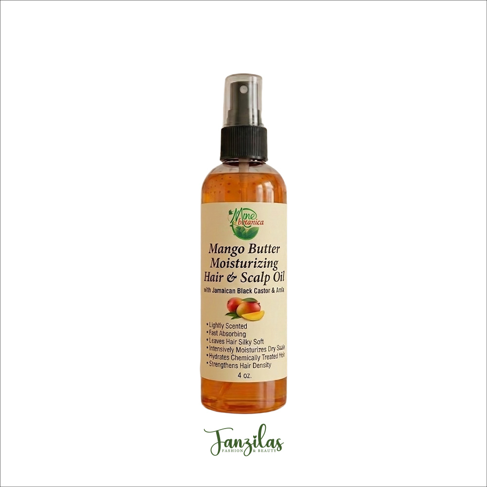 Mango Butter Hair & Scalp Oil – 4 oz