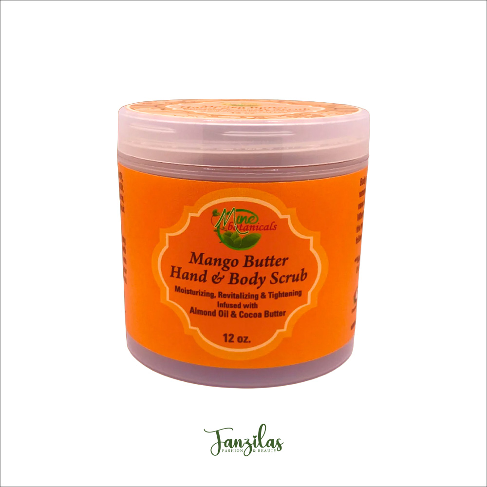 Mango Butter Hand & Body Scrub (12 oz)
